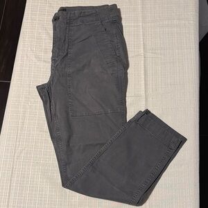 J. Crew Women's Charcoal Chinos
